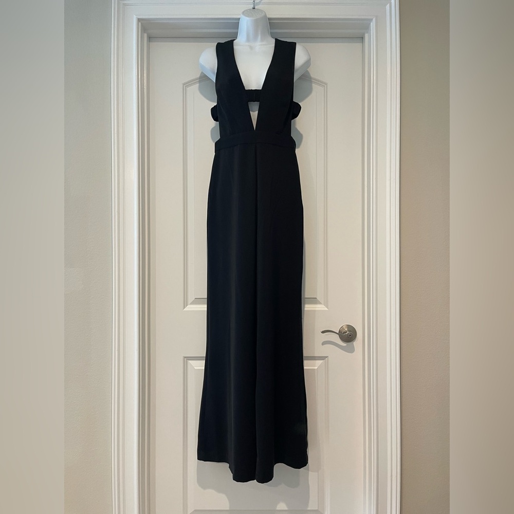 Wayf Black cutout Jumpsuit